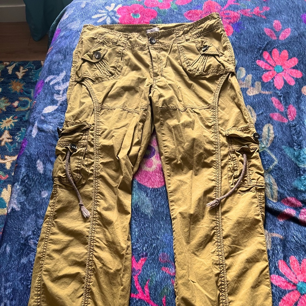 Cache Pants Cargo Utility Green 12 L Large